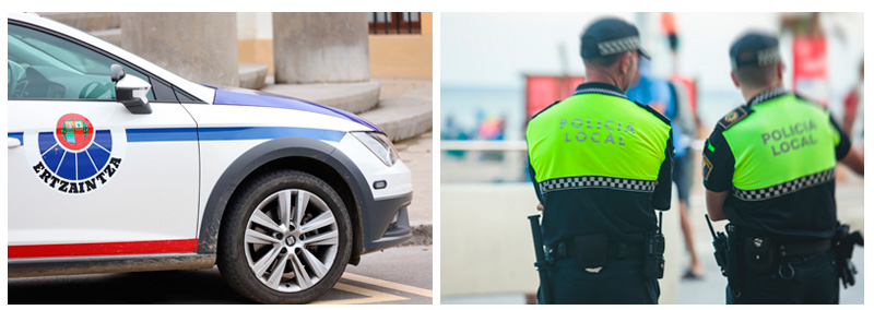 Ertzaintza y Policía Local