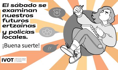 ¡Buena suerte a nuestros futuros policías!
