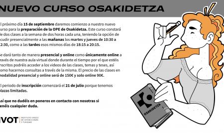 Curso para la preparación de la OPE de Osakidetza