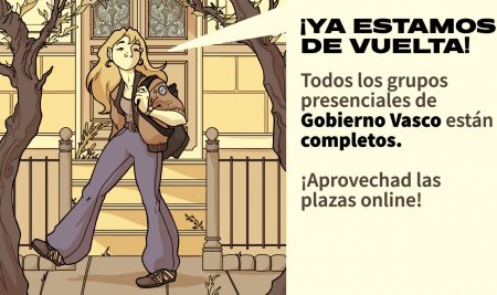 Los cursos presenciales de Gobierno Vasco están completos